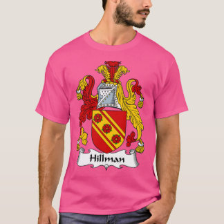 T-shirt Armoiries de Hillman Famille Crest
