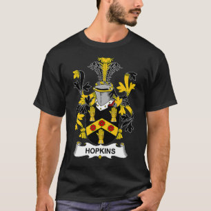 T-shirt Armoiries de Hopkins Family Crest Premium