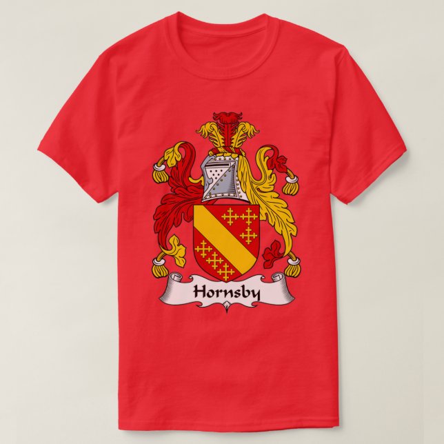 T-shirt Armoiries de Hornsby Famille Crest (Design devant)