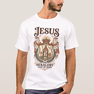 T-shirt Armoiries de Jésus Héraldique Armoiries de Jésus H
