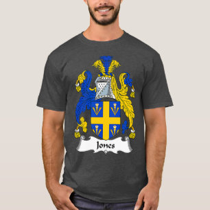T-shirt Armoiries de Jones Coat Family Crest