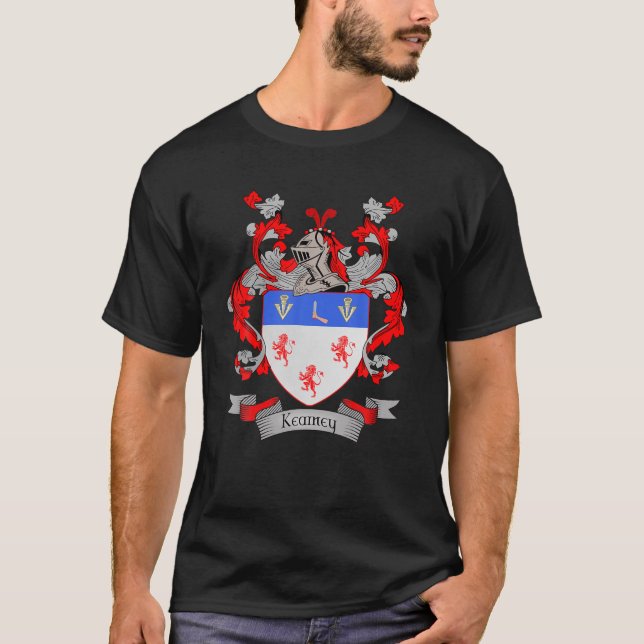 T-shirt Armoiries De Kearney | Cres de famille du nom de f (Devant)