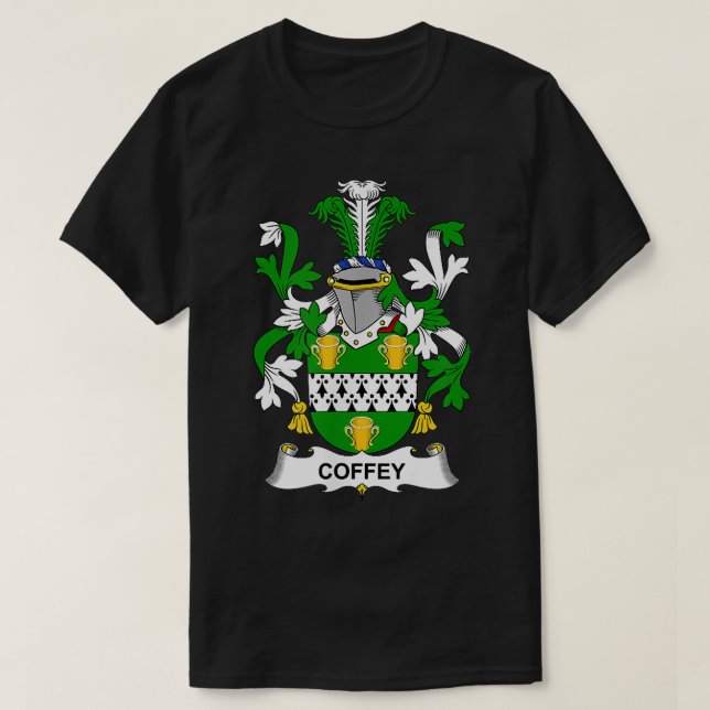 T-shirt Armoiries de la famille Crest  (Design devant)