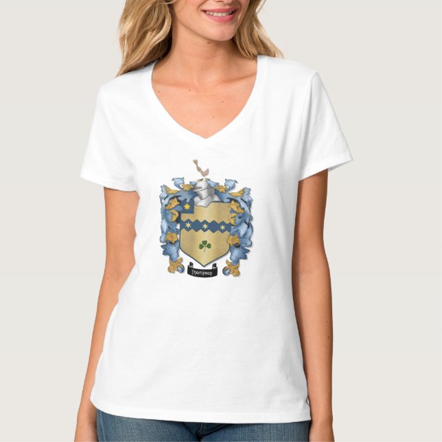 T-shirt Armoiries de la famille Thompson (irlandaise) (Devant)
