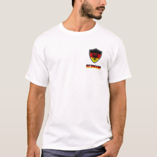 T-shirt Armoiries de l'Allemand, blouson de drapeau T-shir