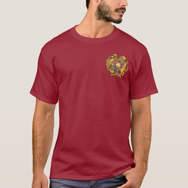 T-shirt Armoiries de l'Arménie (Devant)