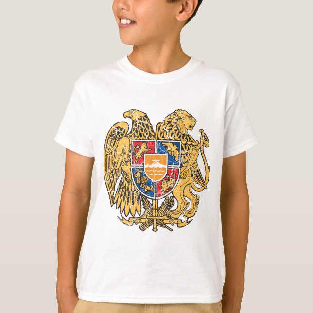 T-shirt Armoiries De L'Arménie (Devant)