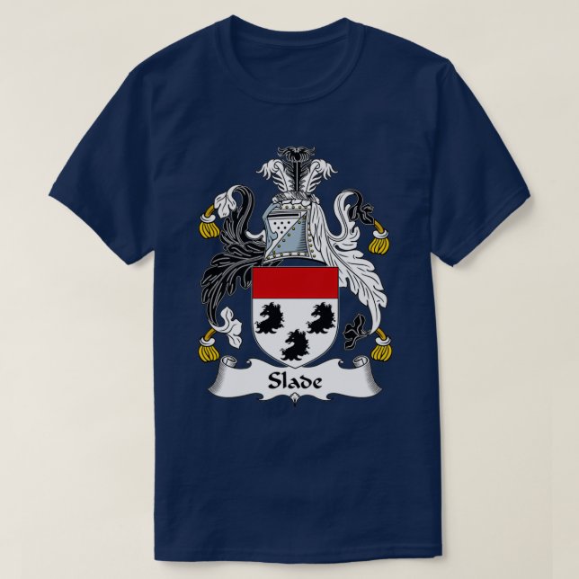 T-shirt Armoiries de l'armoirie de la famille Crest (Design devant)