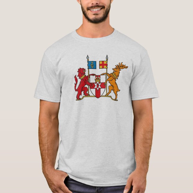 T-shirt Armoiries de l'Irlande du Nord (Devant)