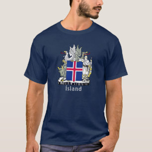 T-shirt Armoiries de l'Islande