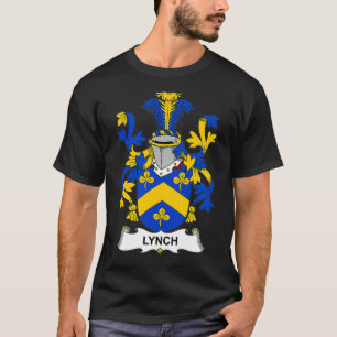 T-shirt Armoiries de Lynch Coat de famille Crest