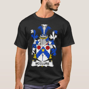 T-shirt Armoiries de McClure Famille Crest