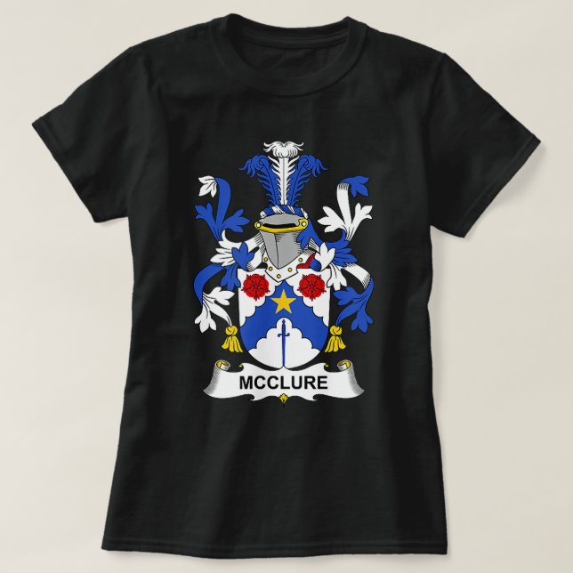 T-shirt Armoiries de McConnell Famille Crest  (Design devant)