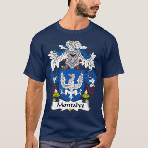 T-shirt Armoiries de Montalvo Famille Crest