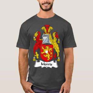 T-shirt Armoiries de Morris Armoiries de la famille Crest