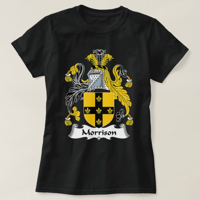 T-shirt Armoiries de Morrison Family Crest  (Design devant)