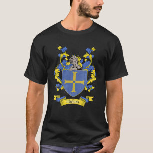 T-shirt Armoiries De Mullins Mullins Nom de famille Cres