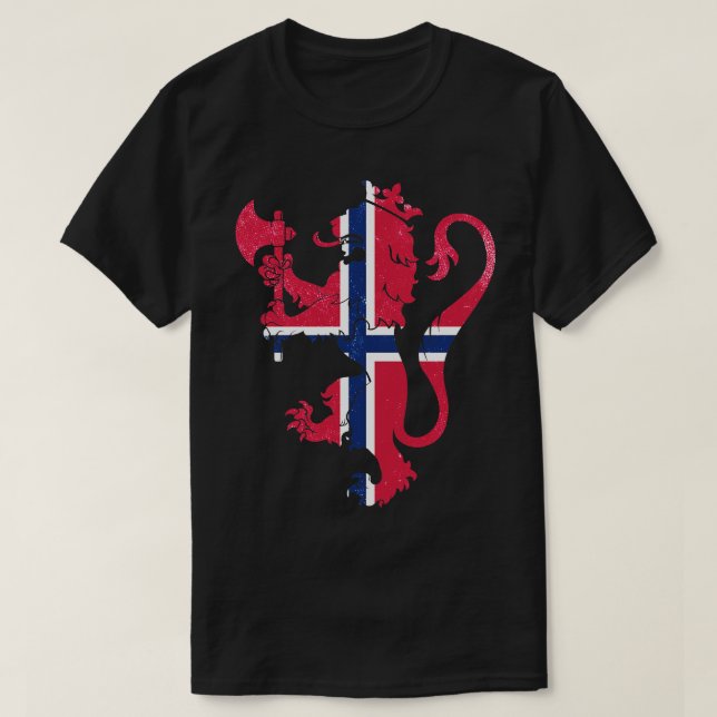 T-shirt Armoiries De Norvège (Design devant)