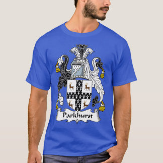 T-shirt Armoiries de Parkhurst Armoiries de la famille Cre