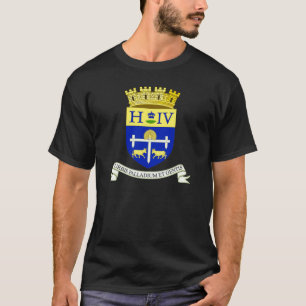 T-shirt Armoiries de Pau, Pyrénées-Atlantiques (FRANCE)