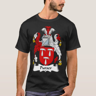 T-shirt Armoiries de Purser Coat de famille Crest