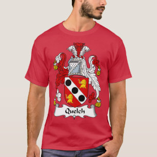 T-shirt Armoiries de Quelch Chemise de crête de familleTSh