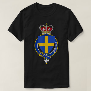 T-shirt Armoiries de Shelton Armoiries de la famille 