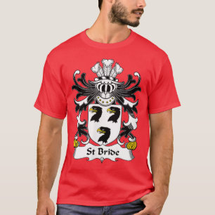 T-shirt Armoiries de St Bride Blason de Famille