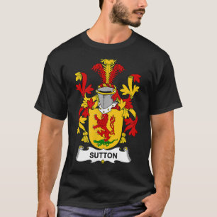 T-shirt Armoiries de Sutton Family Crest 