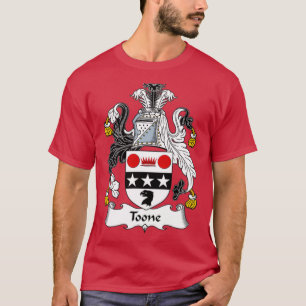 T-shirt Armoiries de Toone Armoiries de famille Crest 