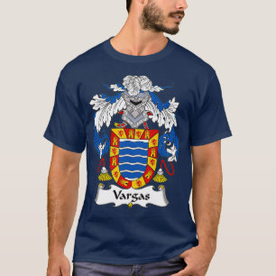 T-shirt Armoiries de Vargas Armoiries de la famille