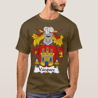 T-shirt Armoiries de Vazquez, crête de famille