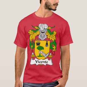 T-shirt Armoiries de Vicente Family Crest
