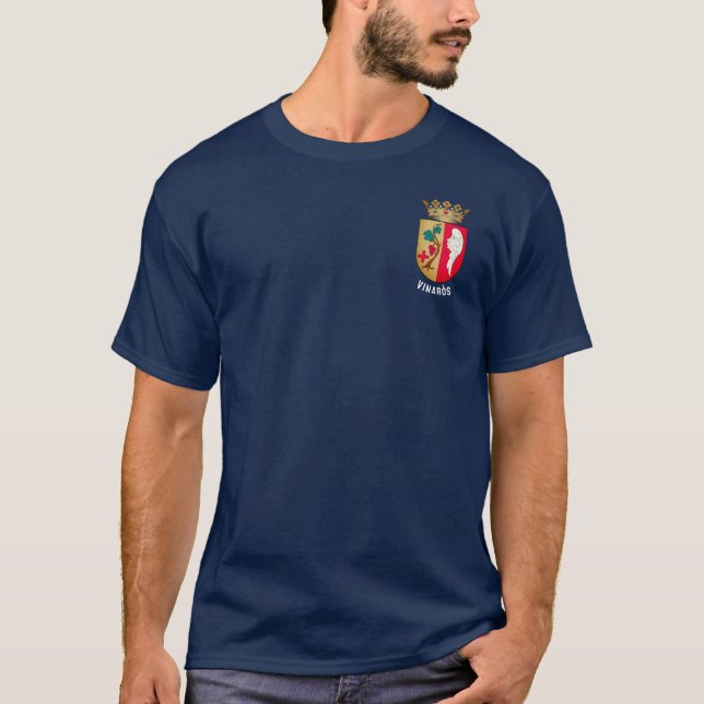 T-shirt Armoiries de Vinaròs - Comunitat Valenciana T-Shir (Devant)