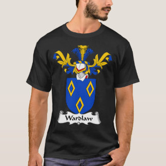 T-shirt Armoiries de Wardlaw Armoiries de la famille Crest