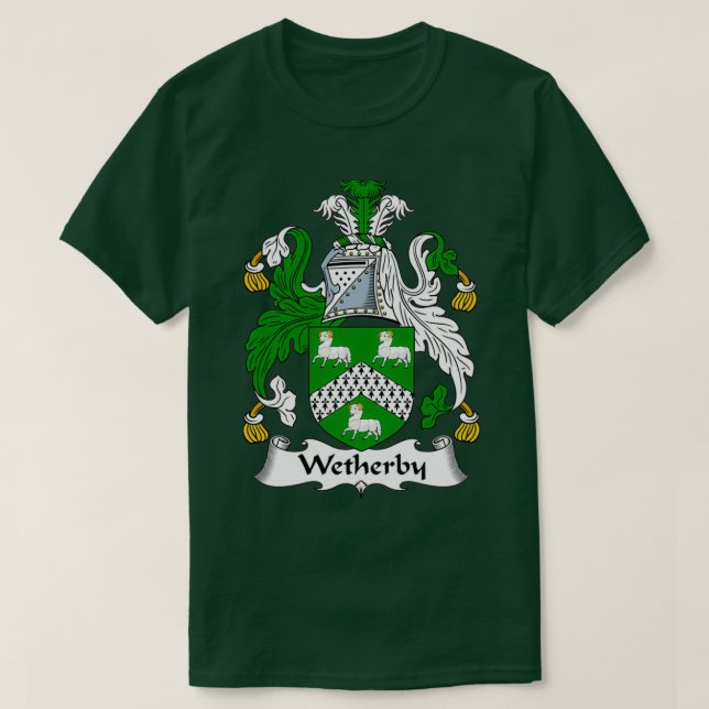 T-shirt Armoiries de Wetherby Famille Crest (Design devant)