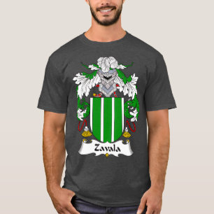 T-shirt Armoiries de Zavala Famille Crest