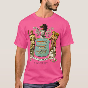 T-shirt Armoiries du New Jersey de 1876