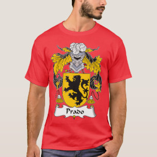 T-shirt Armoiries du Prado Armoiries de la famille Crest