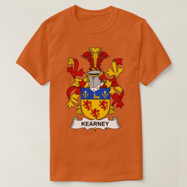 T-shirt Armoiries du rein Famille Crest (Design devant)