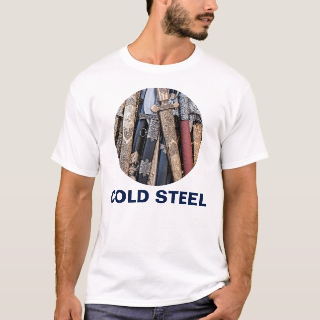 T-shirt Armoiries en acier froid (Devant)