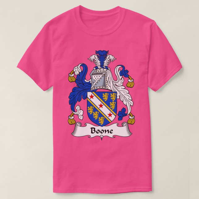 T-shirt Armoiries en bois Cimier familial (Design devant)