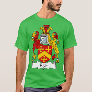 T-shirt Armoiries riches crête de famille