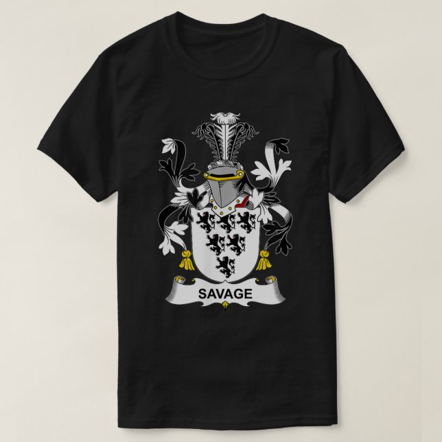 T-shirt Armoiries savonneuses Cimetière familial   (Design devant)