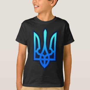 T-shirt Armoiries ukrainiennes Tryzub Cadeau ukrainien 