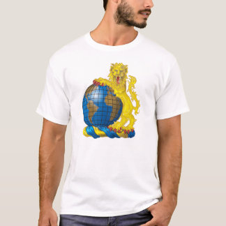 T-shirt armorial de crête de registre