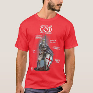 T-shirt Armure De Dieu Éphésiens 6 10 18 Bible 3