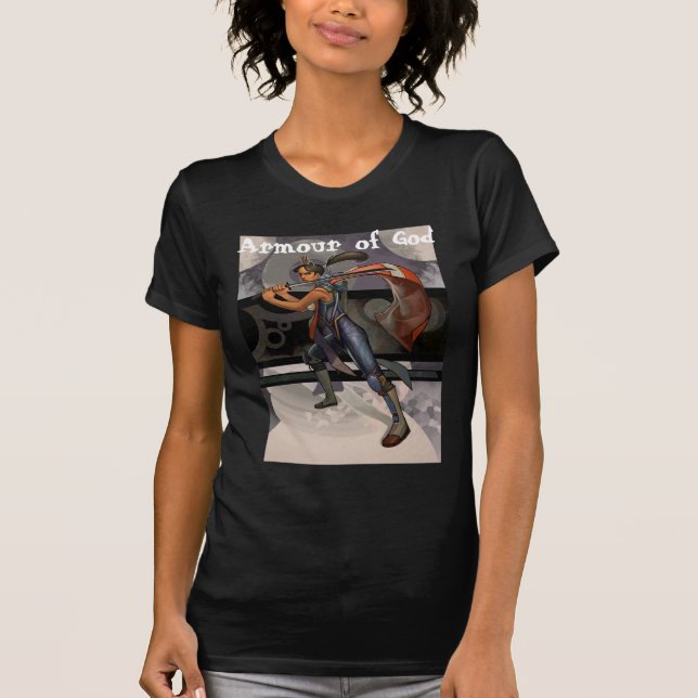 T-shirt Armure de Dieu-Femelle (Devant)