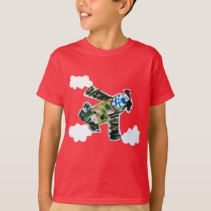 T-shirt Army Jet "Art by Kids"