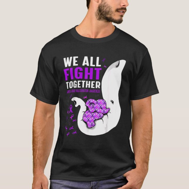 T-shirt Arnold Chiari Malformation Sensibilisation Nous co (Devant)
